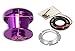 T6061 Purple Aluminum Steering Wheel 6-Hole HUB Adapter For Honda Accord Civic S2000 Prelude Acura TL RSX