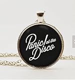 Panic! At The Disco Band Logo Pendant Necklace or Keychain