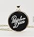 Panic! At The Disco Band Logo Pendant Necklace or Keychain