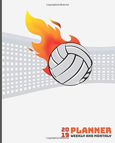 2019 Planner Weekly And Monthly: Calendar Schedule and Organizer. Inspirational Quotes, Volleyball Cover | January 2019 through December 2019 Paperback – December 1, 2018