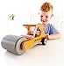 Hape Steam 'N Roll Wooden Kid's Construction Toy Vehicles