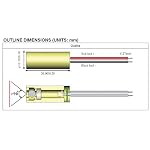 Quarton-Laser-Module-VLM-520-27-LPA-Direct-Green-Laser-Line-Generator-Industrial-Use-Line-Laser