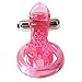 LIBO Dual Stong Vibrating Bullet Waterproof Vibrating Cock Ring Penis Ring Couples Ring Clit Vibrator Adult Sex Toys for Men Lovers Dual Clit Flicker Cock Ring