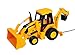 Toy State Caterpillar Construction Machines Light and Sound Job Site Machine Backhoe (Styles May Vary)