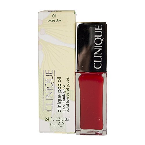 Clinique Pop Oil Lip & Cheek Glow - 01 Poppy Glow, 0.24floz/7ml