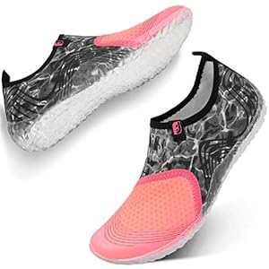 Spesoul Womens Mens Water Sports Shoes Outdoor Quick Dry Barefoot Athletic Aqua Shoe for Beach Swim Pool Surf Diving…