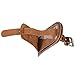 Genuine Leather Luggage Tag Travel Flight Bag ID Label Business Card Holder Name Address ID Bag Tag