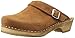 MIA Shoes Alma Womens Leather Clogs with Heels