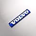 Alstickers! Insert in The Steering Wheel of The car Volvo Glossy 3D Sticker Aluminum-Polyurethane. Attention! Size 1.378
