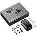Earbuds Bluetooth wireless, COOCHEER True Wireless Bluetooth 5.0 Earphones with Intelligent LED Display,Touch Screen One Key Control Auto Pairing Headphones,IPX68 Waterproof 3500mA 110H Play Time Case
