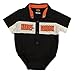 Harley-Davidson Baby Boys' Short Sleeve Woven Shop Shirt Creeper 3050783 (6/9M) Black