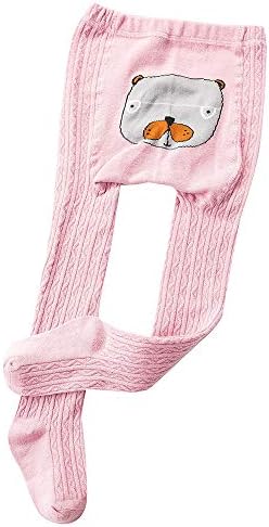 Muium Toddler Kids Baby Girls Boys Cartoon Stockings Panty-hose Socks Anti-Slip Slipper Winter Warm Step Socks for 0-4 Years Old