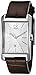 Calvin Klein Women's K2M23126 Window Stainless Steel Watch with Brown Leather Band