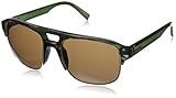 VonZipper Supernacht Wrap Sunglasses, Green/Bronze, 56 mm