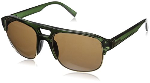 VonZipper Supernacht Wrap Sunglasses, Green/Bronze, 56 mm