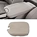 Beige Leather Suture Console Lid Armrest Cover for 2008 2009 2010 2011 2012 Accord Armrest Cover(Only The Leather Part not include Lid)