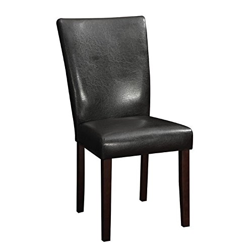 Coaster-104225-Home-Furnishings-Parson-Chair-Set-of-2-Walnut
