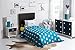 Chital Full Bed Sheet Set | 4 Pc Penguin Themed Kids Bedding Set | Arctic Animal Collection | Durable Super-Soft, Double-Brushed Microfiber | 1 Flat, 1 Fitted Sheet & 2 Pillow Cases | 15