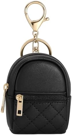 black mini backpack coin keychain Amazon.com: Ymapinc Mini Keychain Backpack, Cute Cosmetic Bag for Women  Creative Pendant Keychain Keyrings PU Leather Makeup Bag Key Pocket  Lipstick Bag Card Holder Zipper Pouch : Beauty & Personal Care