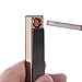 Boonfire MINI USB Rechargeable Windproof Coil Slim Lighter Set with USB Charging Cable and Gift box No Gas Flameless Cigarette Lighter