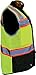 Shine Bright Safety Vest - High Visibility with Reflective Straps and Pockets – Premium, Soft, Durable, and Breathable – ANSI CLASS 2 (Size Large, Black)