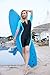 Swimsuit for Lady Belloo Short-sleeve Surfing Suit Sun Protection, Lightblue, Small
