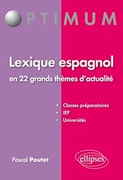Lexique espagnol en 22 grands thèmes d'actualité
