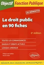 Le  droit public en 90 fiches