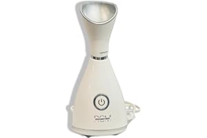 Realm Concept Market Nano Ionic Facial Steamer with Precise Temp Control - 30 Min Steam Time - Humidifier - Unclogs Pores - Blackheads - Spa Quality