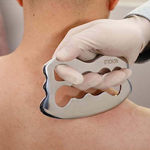 Stainless Steel Gua Sha Scraping Massage Tool Set STICKON IASTM Tools