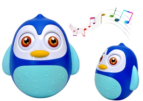 KINGZOMY Roly Poly Toys for Baby Roly Poly Sound Toy for Kids 0 to 1 Year Toddle Toy Sound Toy Penguine Shape Roly Poly I Size – 15 cm I Blue Toy Review India (Iknoor World ) KINGZOMY Roly Poly Toys for Baby Roly Poly Sound Toy for Kids 0 to 1 Year Toddle Toy Sound Toy Penguine Shape Roly Poly I Size – 15 cm I Blue Toy Review India (Iknoor World )