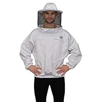Humble Bee 510 Polycotton Beekeeping Smock with Round Veil