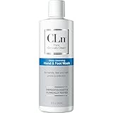 CLn Hand and Foot Wash - Salicylic Acid Antifungal Wash for Hands, Feet, and Nails Prone to Athlete's Foot, Fungus, Dermatitis, and Infection (8 fl oz)