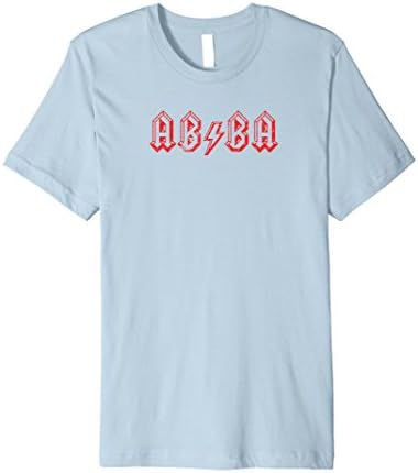 Mens Lightning Bolt abba T-Shirt XL Baby Blue