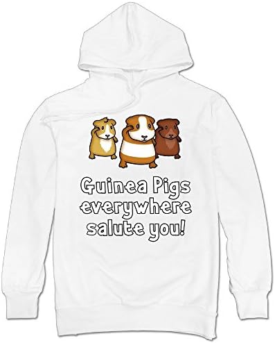 Tops Hoodies Outwear Jacket Guinea Pig Salute You Men