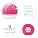 FOREO LUNA play plus Portable Facial Cleansing Brush, Fuchsia