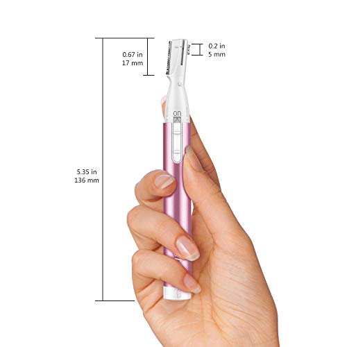 Upgraded Eyebrow Trimmer, Funstant Precision Electric Eyebrow Razor for