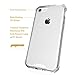 iPhone 7 Case Clear, iPhone 8 Case, Pajuva PC+TPU Transparent Case Thin for iPhone 7/8 Crystal Clear Case With Bumper (Clear)