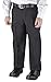 Alberto Cardinali Big Boys Dress Pants Belted Flat Front (14, Black)