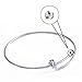 18 Pcs Stainless Steel Expandable Wire Blank Bangle Bracelet for Womens DIY Jewelry Making