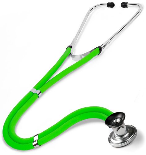 Prestige Medical 122 Sprague Stethoscope, Neon Green