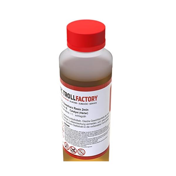 TFC PU Giessharz Resin 2 Min. I Zweikomponenten-Giessmasse, beige I dÃ¼nnflÃ¼ssig, 2 kg (2 x 1 kg) – Bild 6