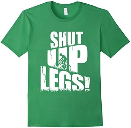 Men's Mountain Bike T Shirt - Funny MTB Cycle Jersey Medium Grass