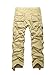 OCHENTA Cargo Pants Men, Military Tactical Work Combat 8 Pockets Casual Trousers #3357 Khaki 36