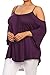 Modern Kiwi® Solid Off-The-Shoulder High Low Plus Size Tunic Top (1X-4X)