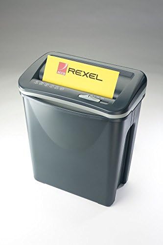 Rexel Silencio V30WS Shredder Ribbon Cut with 18 L Bin and 7 Sheet Capacity (Charcoal/Silver)