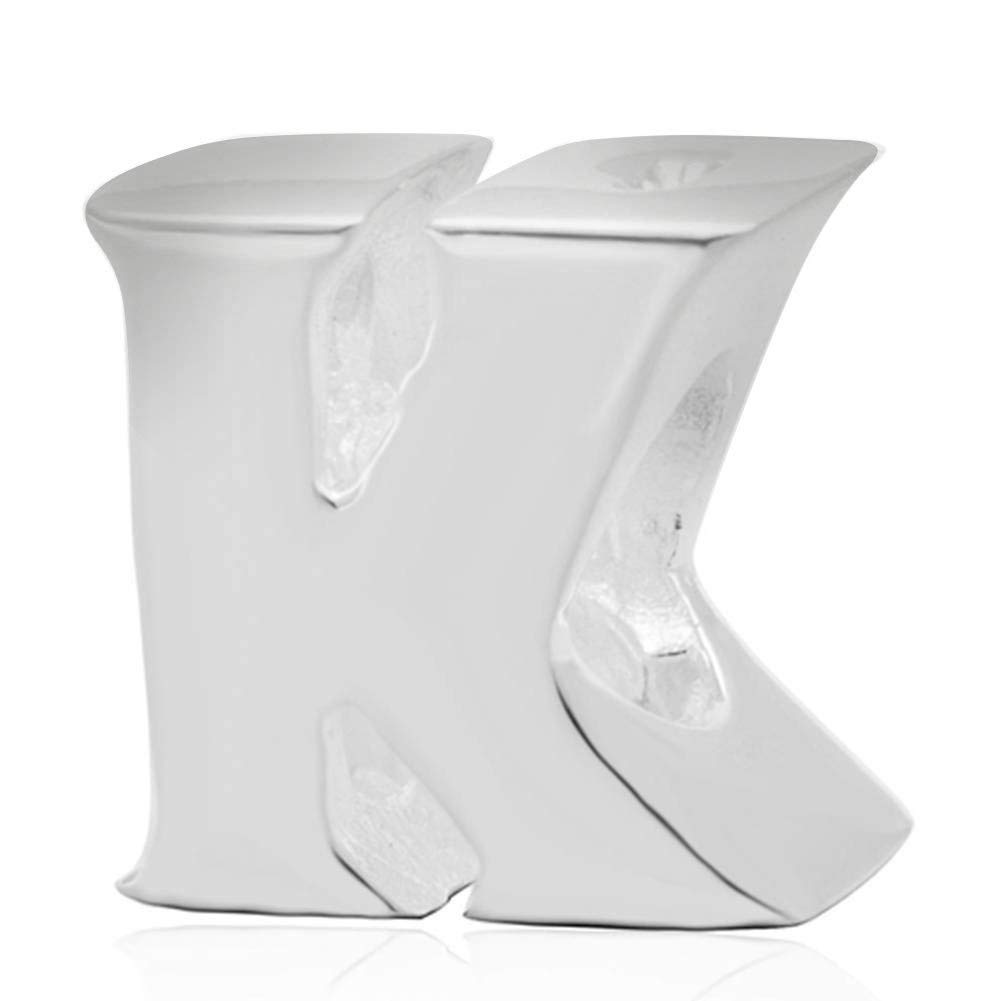 925 Sterling Silver Beads Alphabet Charms Letter Initial K Charm Anniversary Charm Words Charm fits Pandora Charms Bracelet (K)