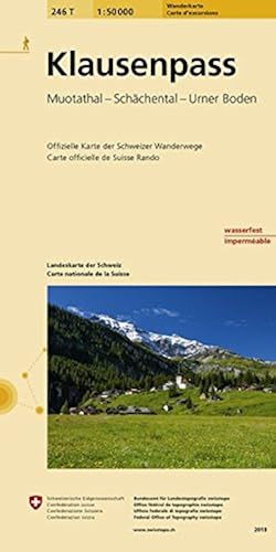 Download Carte de randonnée : Klausenpass pédestre PDF