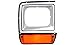 Evan-Fischer EVA18972055268 Headlight Door for Dodge Full Size Pickup 86-90 RH And LH Included W/ Single Headlamp Painted Replaces Partslink# CH2512122, CH2513122
