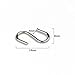 Flammi 100 PCS Mini S Hooks Connectors 18mm, Wire Hook Hangers Ornament Hooks for Jewelry, Key Ring, Key Chain, DIY Crafts, Tags